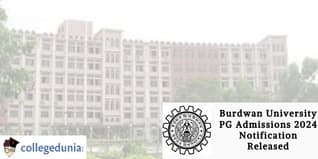 Burdwan University PG Admissions 2024 Notification Released; Check Key Dates Here